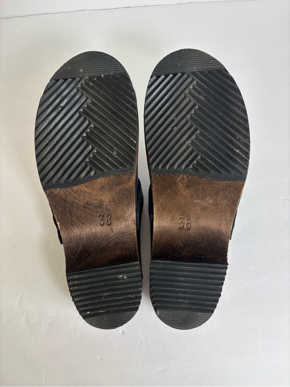 Lotta From Stockholm Black Clogs Size EU 38 - Picture 5 of 8